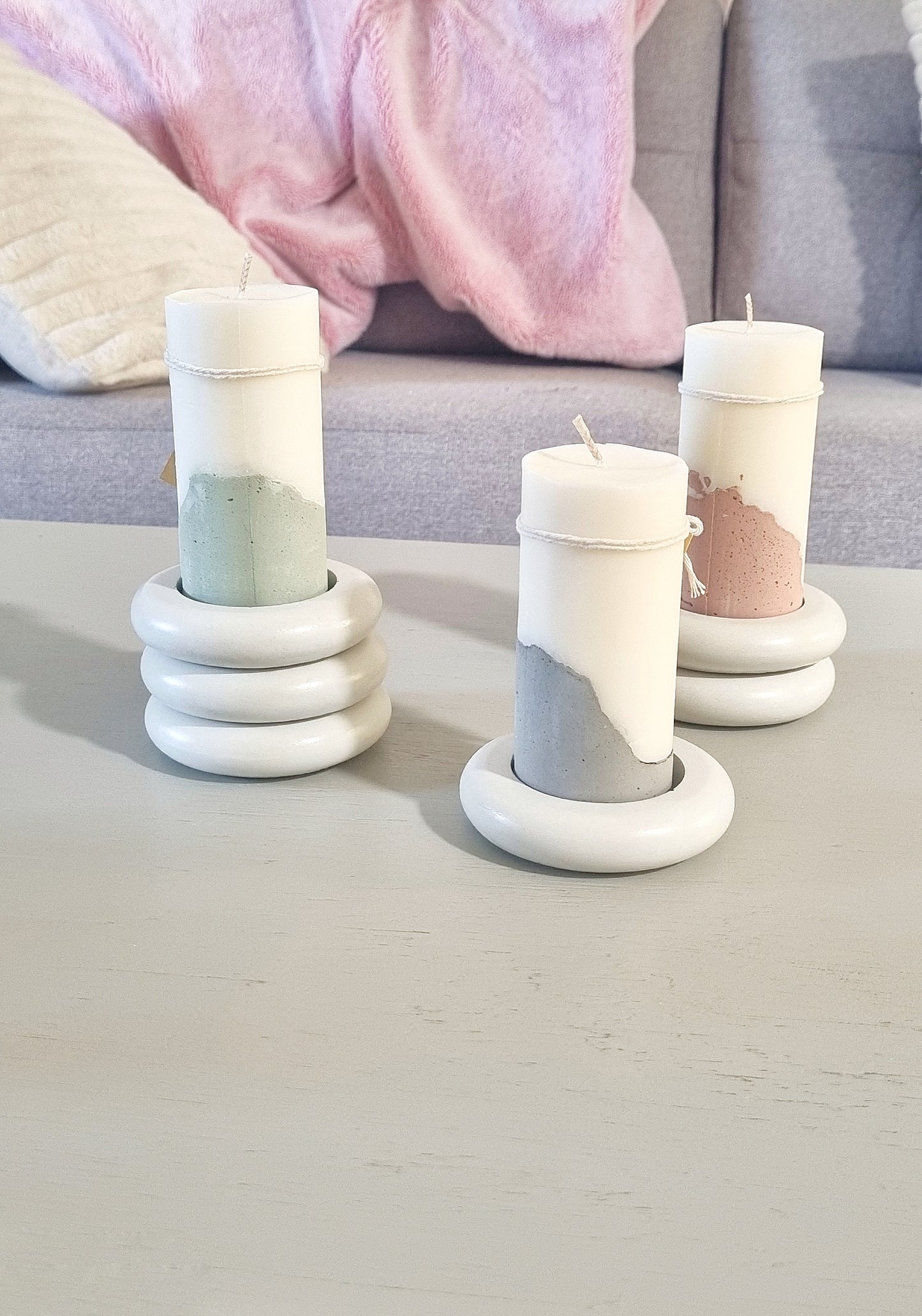Stackable Pillar Rounds