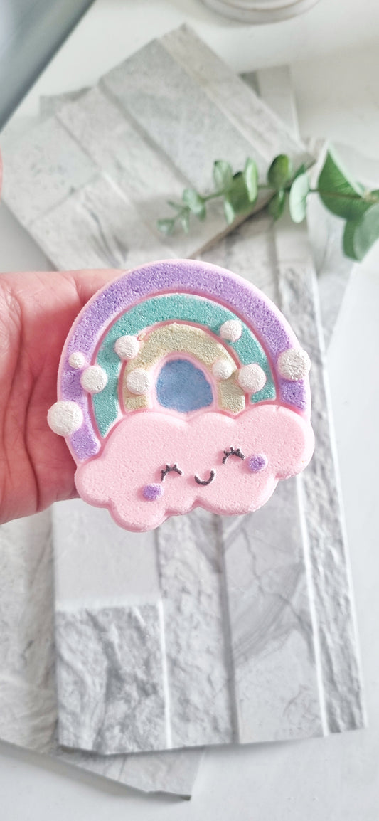 Rainbow Cloud Bath bomb