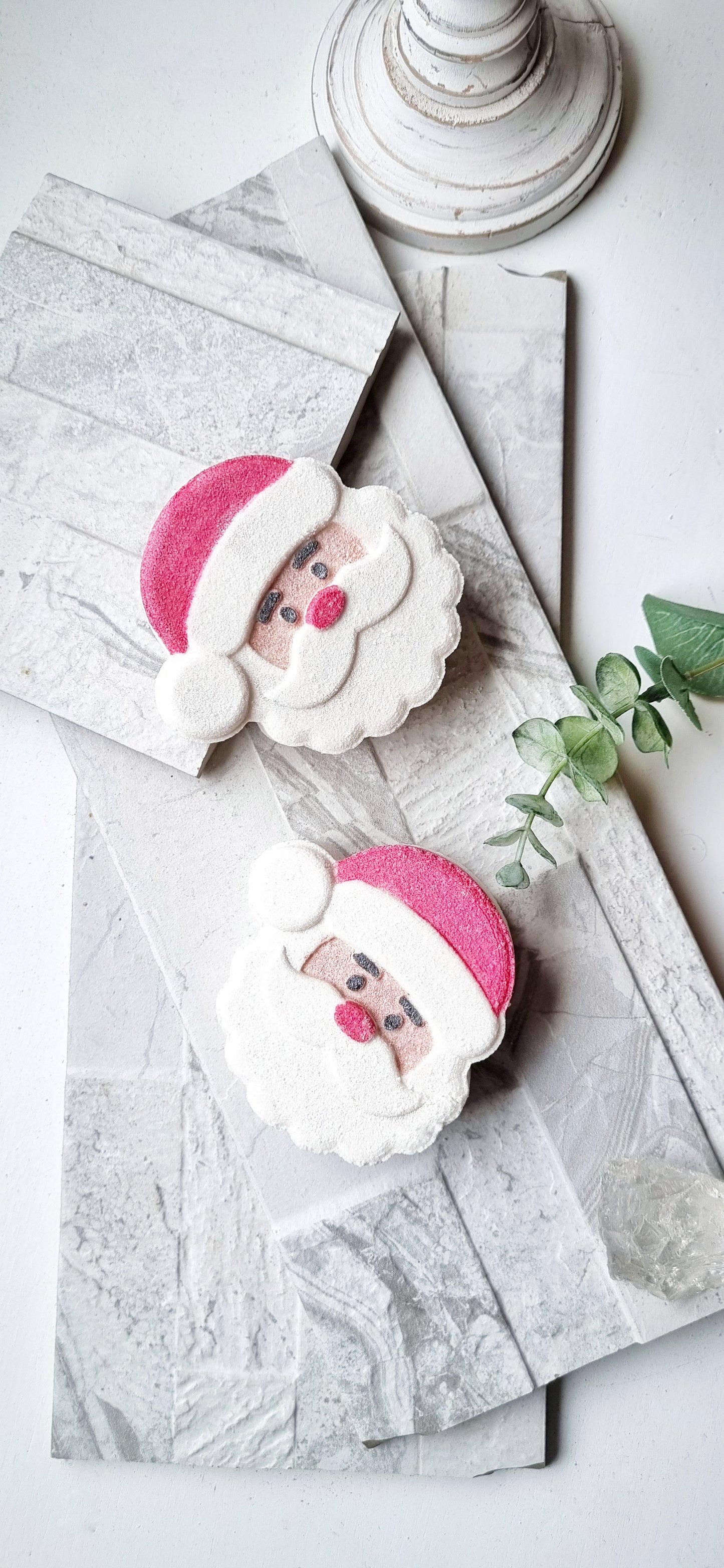 Santa Bath bomb