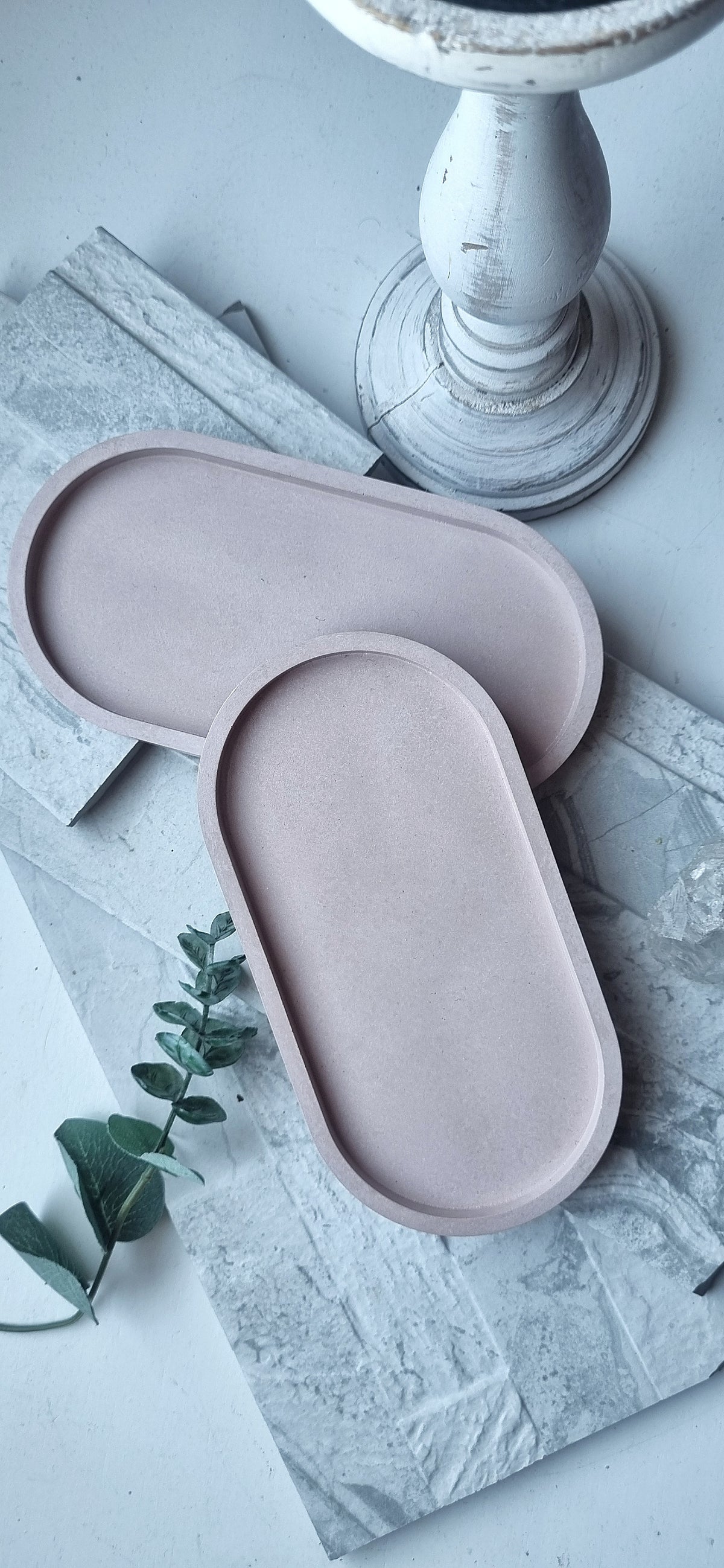 Oval Concrete tray