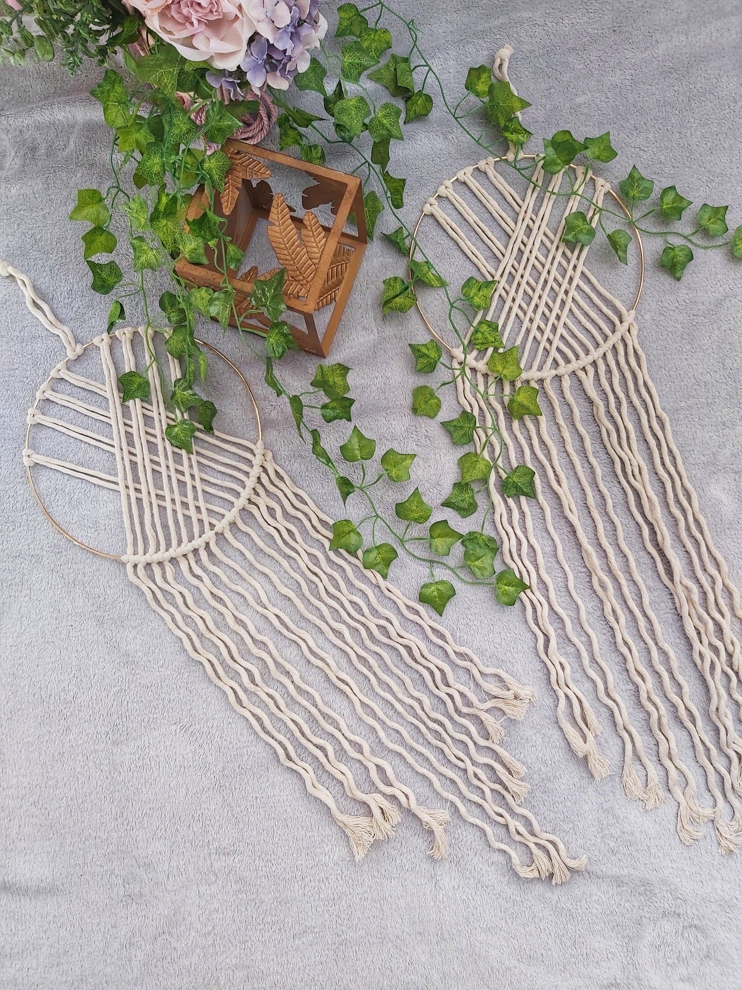 Geometric Macrame Boho Dreamcatcher Wall Hanging - Wifestyle Products