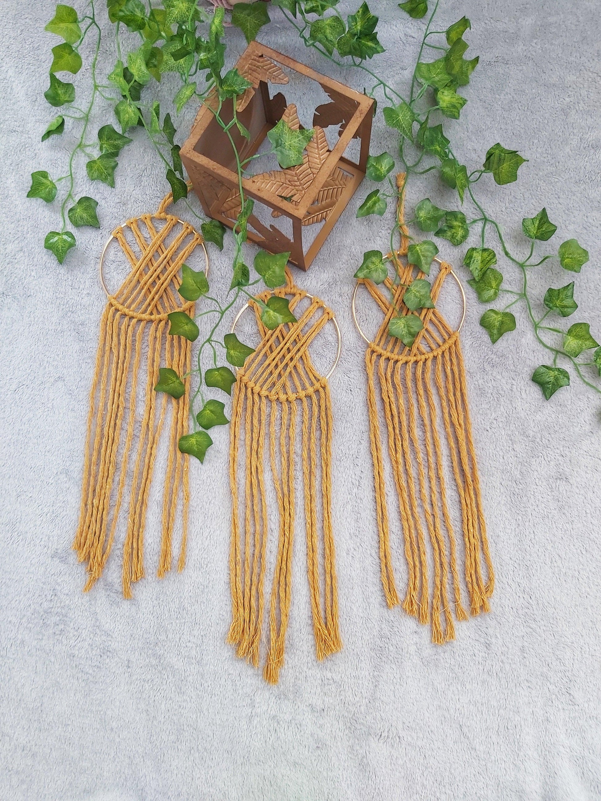 Geometric Macrame Boho Dreamcatcher Wall Hanging - Wifestyle Products