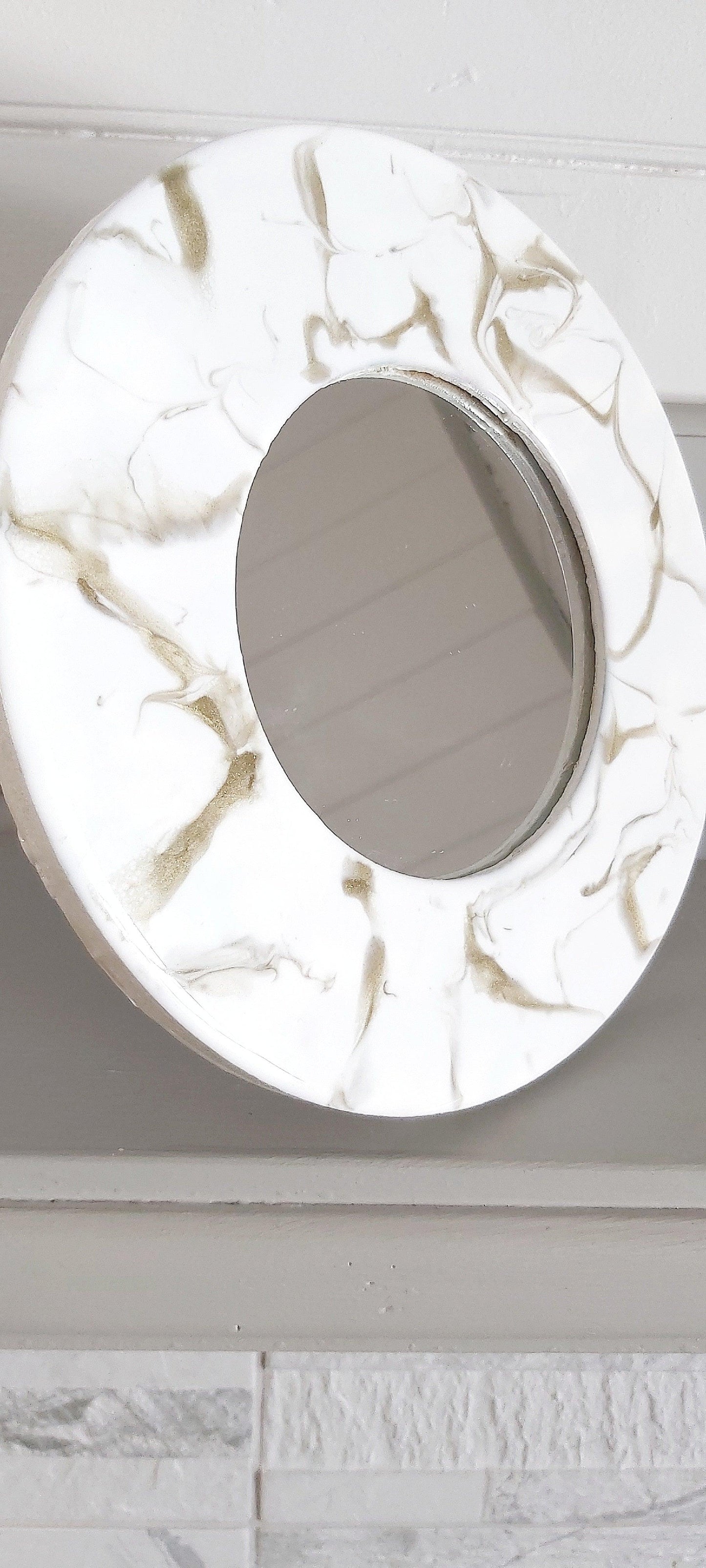 Decorative Mirrors Marble Effect Home Decor - Wifestyle Products