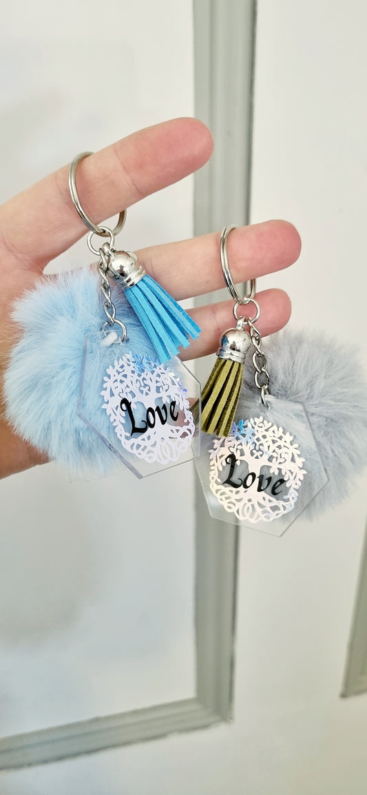 Tree of life keychain