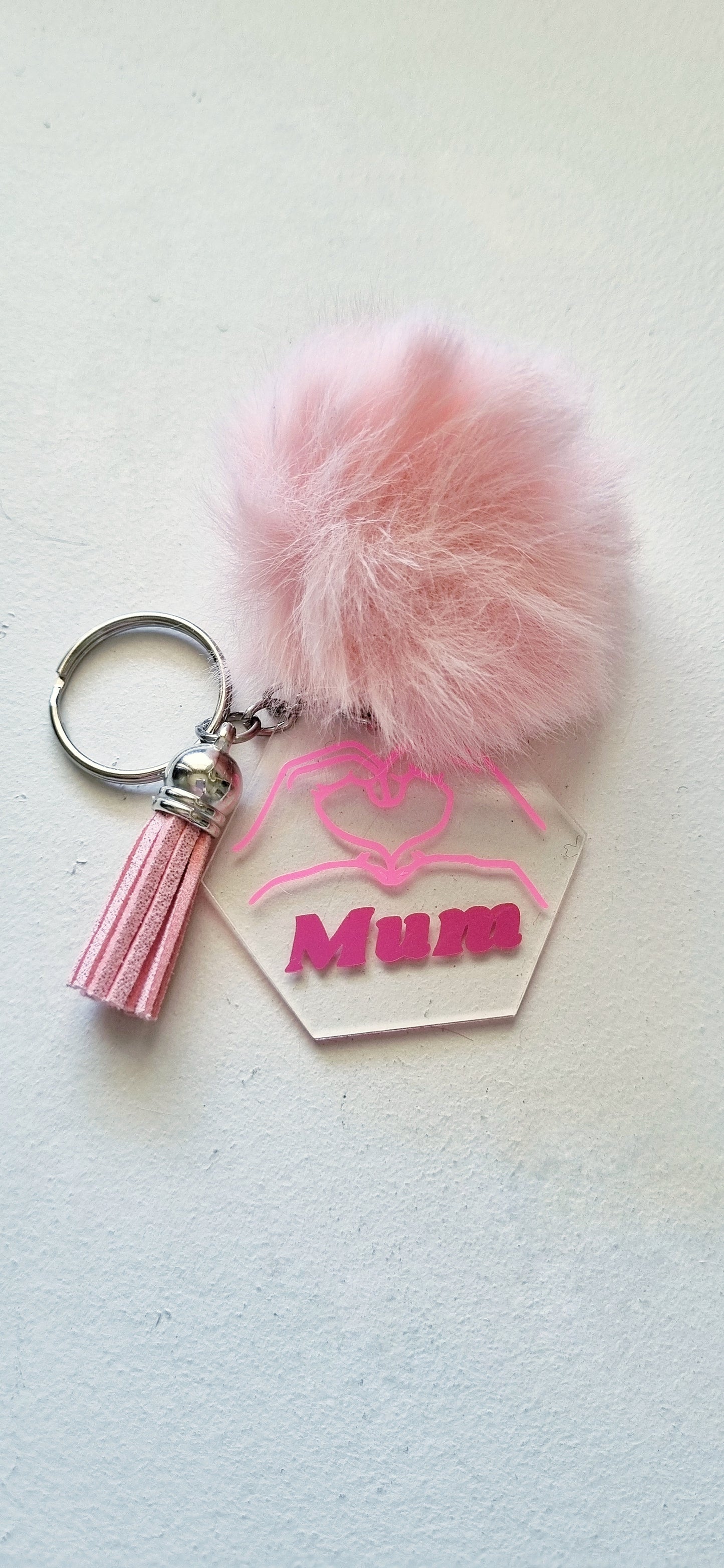 Mum keyring