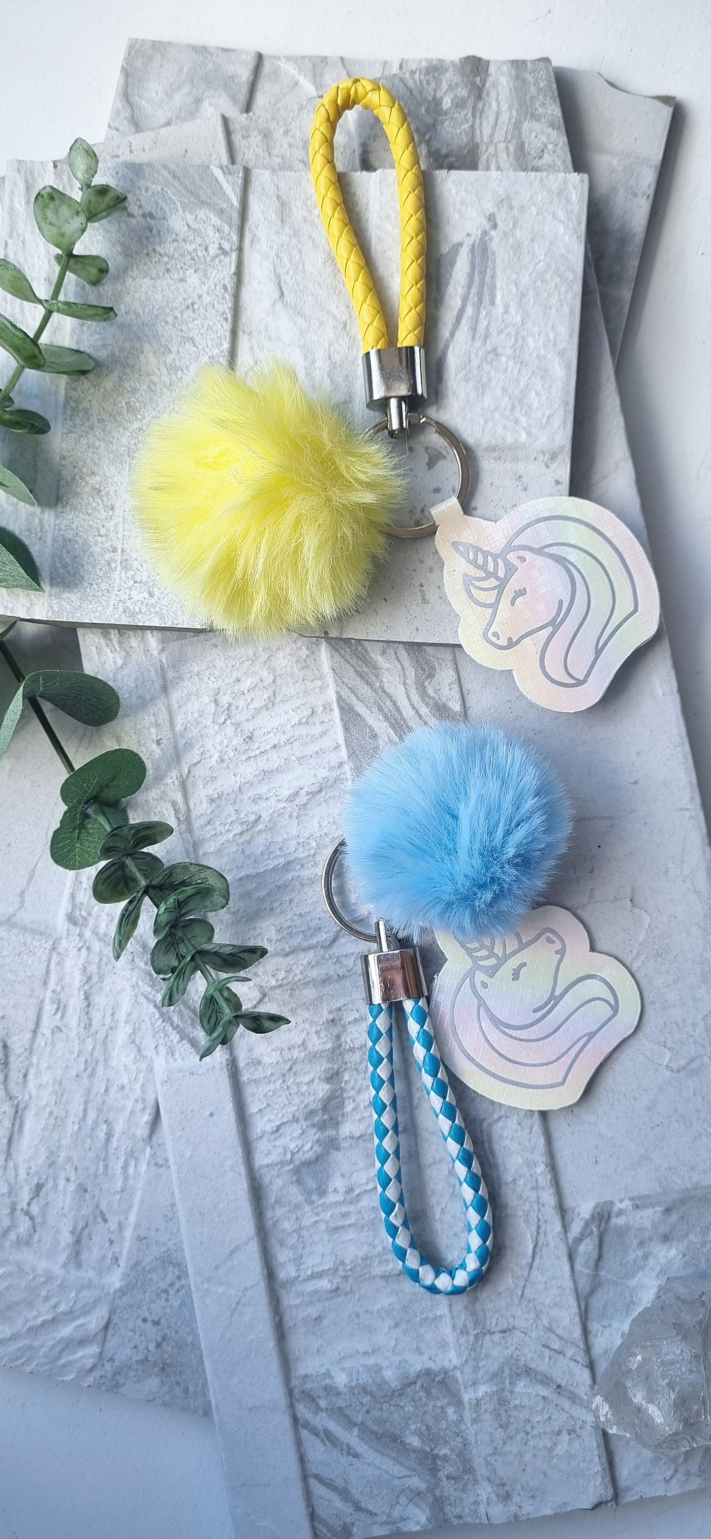 Unicorn keychain