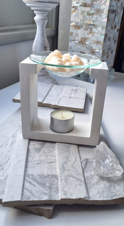 Wax Melt Warmer | Concrete Wax Melt Warmer