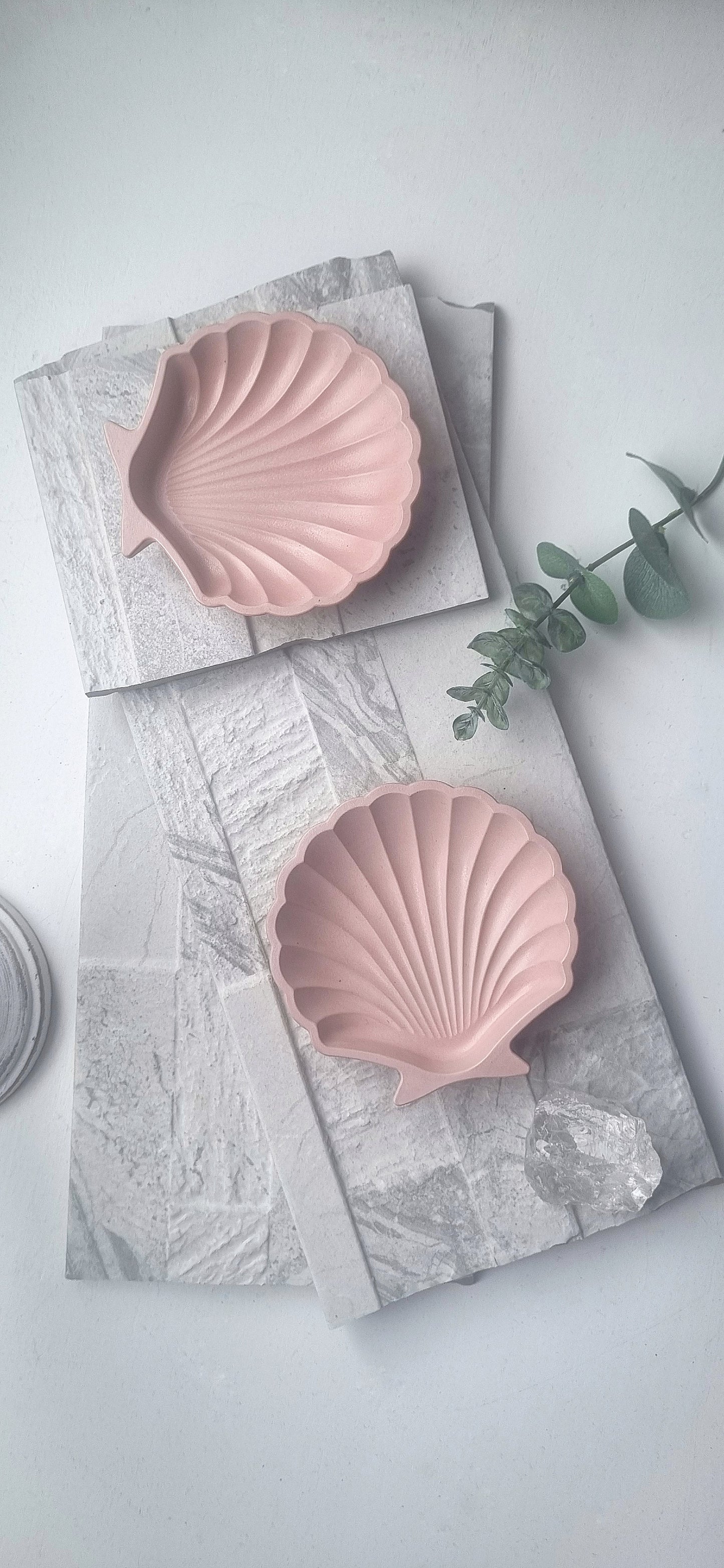 Concrete Shell Dish