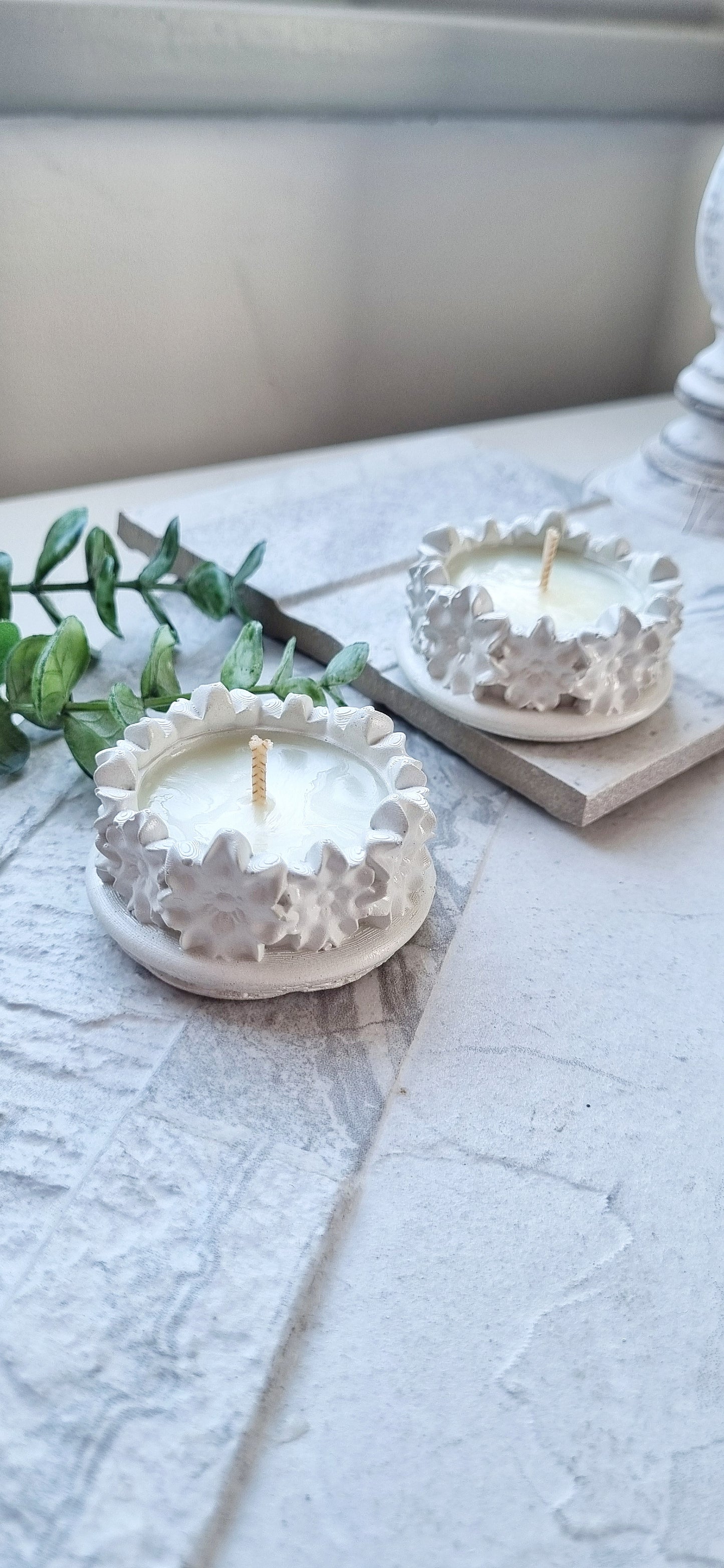 Floral Tealight Candle