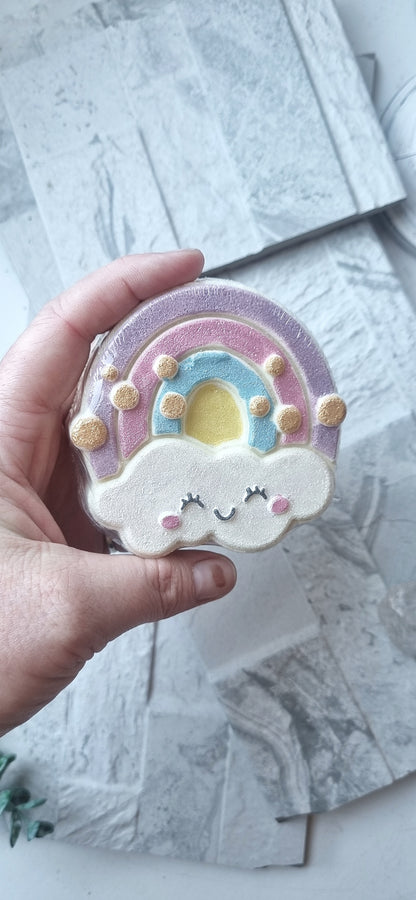 Rainbow Cloud Bath bomb