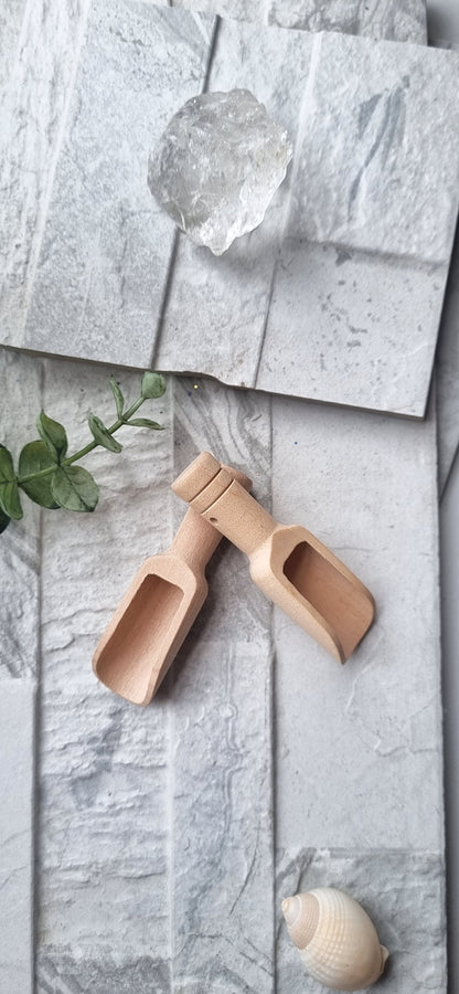 Mini Wax Wooden Scoop