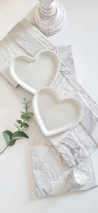 Heart Tray | Concrete Tray