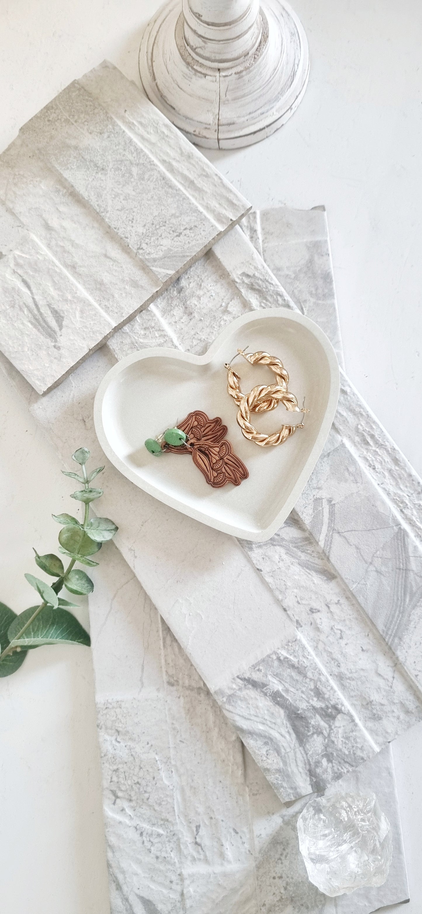 Heart Tray | Concrete Tray