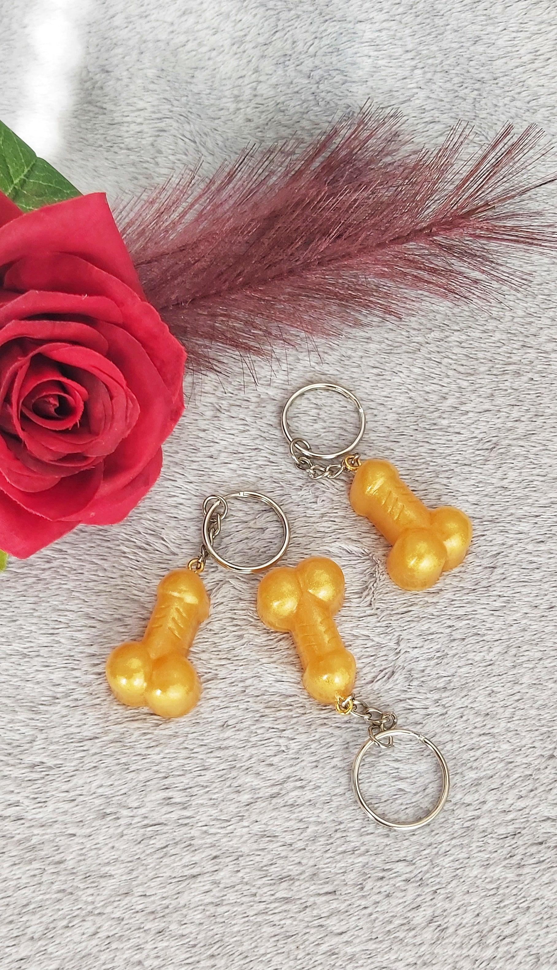 Novelty Resin Penis keyrings - Wifestyle Products