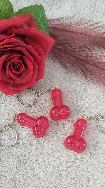 Novelty Resin Penis keyrings - Wifestyle Products