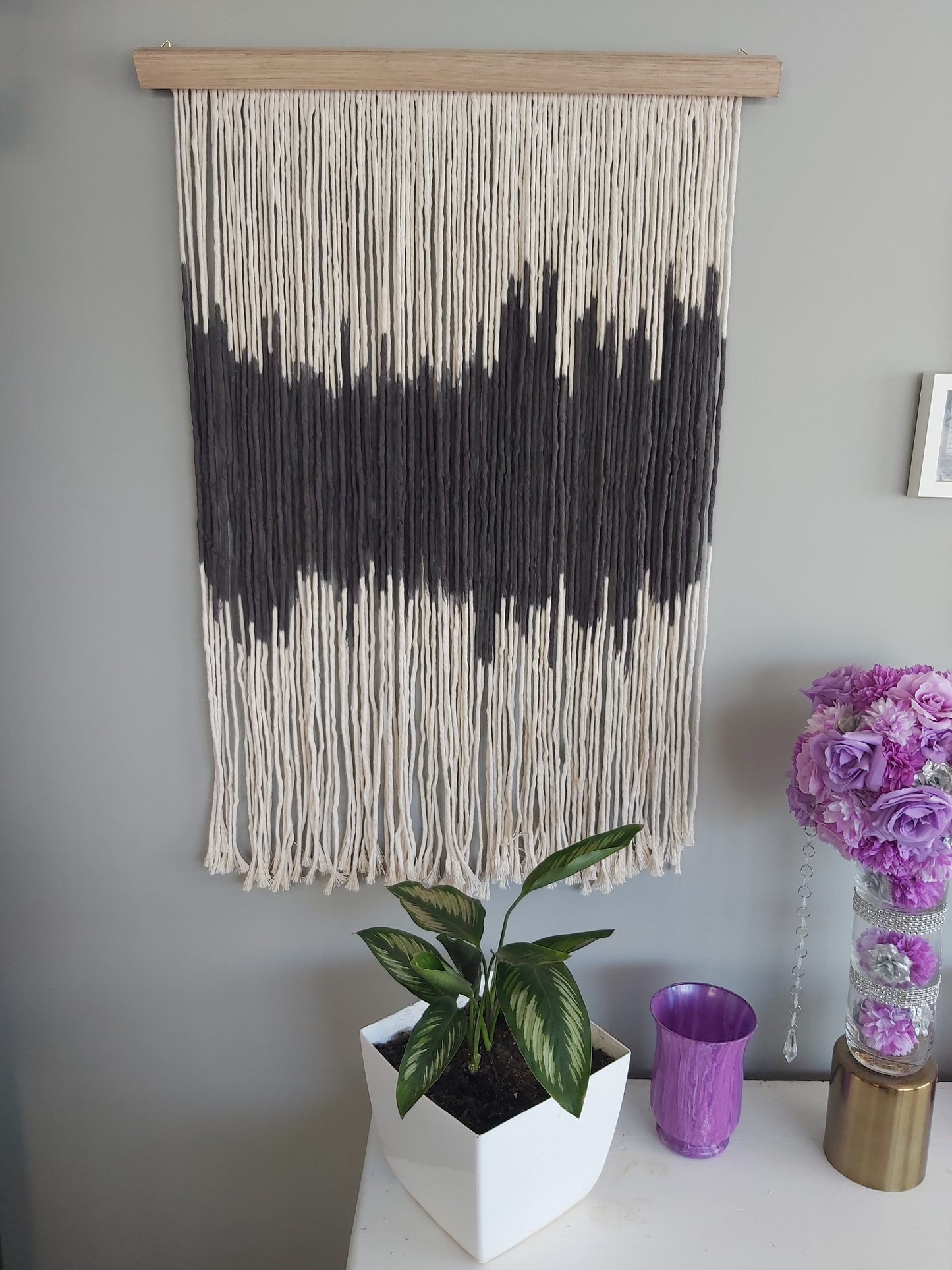 "SIENNA" Large handmade tapestry on Tasmanian oak - Wifestyle Products