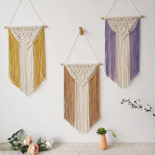 "JENNY" - Colourful New Design Cotton Wall Hanging Decor Macrame - Wifestyle Products