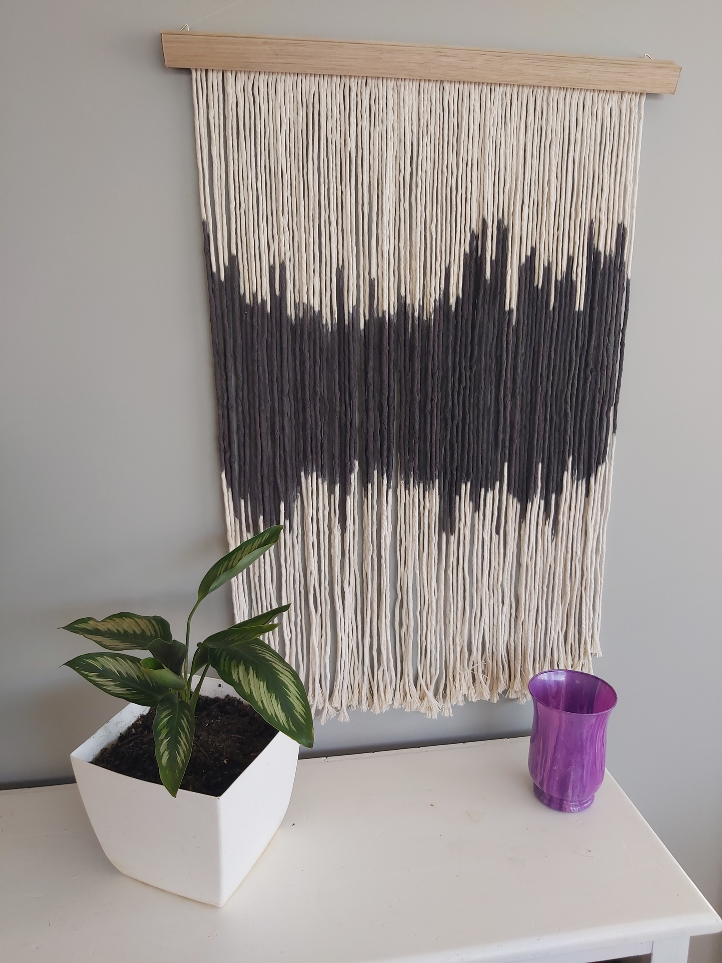 "SIENNA" Large handmade tapestry on Tasmanian oak - Wifestyle Products